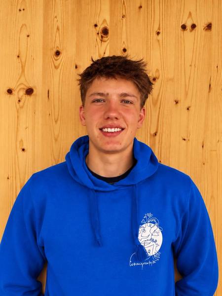 Davide Pollinger, Leiter bei der Jungwacht Blauring Steg